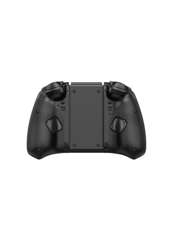 LinYuvo وحدة تحكم ألعاب بلوتوث Classic Joypad LinYuvo KS33 لجهاز Switch و Switch Lite و Switch OLED مع 8 ألوان من إضاءة RGB، عصا تحكم معدنية، جيروسكوب بستة محاور، وظيفة Turbo، اهتزاز مزدوج قابل للتعديل، وظيفة إيقاظ، تحكم بالحركة، انفجار سريع، بطارية 500mAh - Image 4